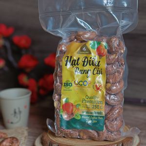 250g Noix de cajou grillées biologiques premium du Vietnam, grade W180, emballage sous vide, marque Dong Phu, durée de conservation de 12 mois, vente en gros directe - Product Image 1