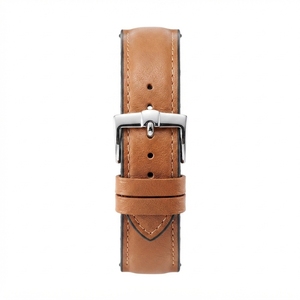 Bracelet de montre en cuir véritable de qualité supérieure, pleine fleur, souple, réglable avec boucle ardillon, pour hommes et femmes, vente en gros OEM - Product Image 2