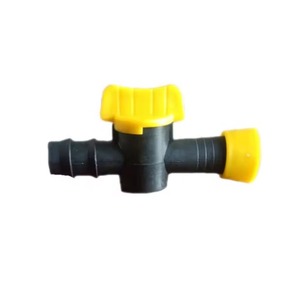 Vanne latérale droite professionnelle pour l'irrigation goutte à goutte en pépinière, 16 mm 20 mm, en plastique PP durable pour l'arrosage - Product Image 3