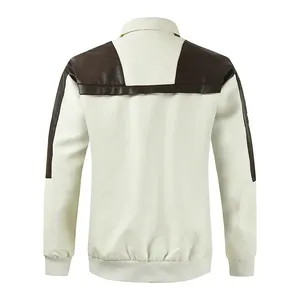 2026 Trending Men <b>Leather</b> <b>Jacket</b> <b>Genuine</b> <b>Leather</b> <b>Jacket</b> with Modern Fit Custom Manufacturer - Product Image 2