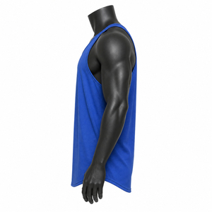 Débardeur de fitness d'été pour homme, coupe ample, col rond, tendance, en promotion - Product Image 3