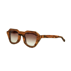 Latest Vintage <b>Round</b> Wooden <b>Sunglasses</b> <b>Men</b> Women Polarized UV400 Protection Red Mirror Lens Eco-Friendly Handmade Wood Frame - Product Image 5