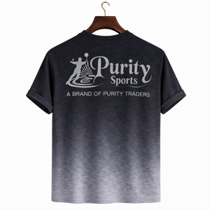 เสื้อยืดผู้ชายแบบสั่งทำพิเศษ Purity Sports ดีไซน์เฉพาะด้านหน้า แห้งเร็ว เป็นมิตรกับสิ่งแวดล้อม ระบายอากาศได้ดี ผ้าฝ้าย 100% แขนสั้น - Product Image 5