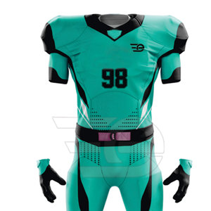 Uniforme de football américain pour activités de plein air, tissu doux au toucher, qualité durable pour les séances d'entraînement et les matchs de compétition - Product Image 4