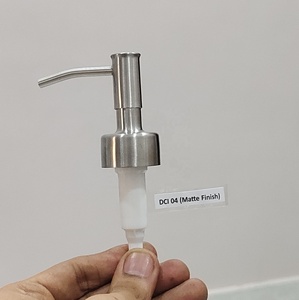 Newly Launched <b>Mirror</b> Polished Soap Lotion Dispenser Pump Premium Refillable Liquid Soap Dispenser Pump with <b>Plastic</b> Pipe - Product Image 3