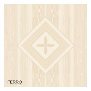 Prix bas Centre commercial Matt Flower Design Rustique Sol Soluble Sel Nano Poli 2x2 Carreaux de porcelaine Fabriqués en Inde 60x60 - Product Image 1