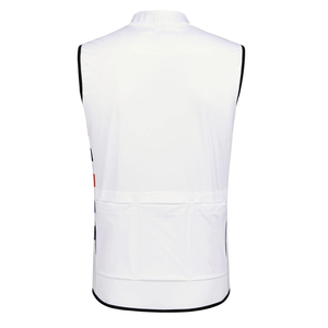 Gilet de cyclisme respirant pour homme en tissu polyester léger, idéal pour la saison estivale, avec bandes réfléchissantes - Product Image 2