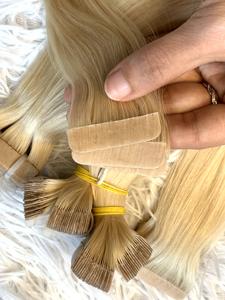 Extensiones de cabello vietnamita Remy virgen 100%, cinta de doble estiramiento de alta calidad de Vietnam, gran stock, sin derramamiento, onda profunda suelta cruda - Product Image 4