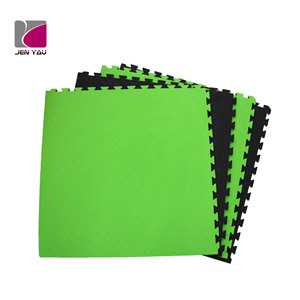 Cold Resistant Square Pattern <b>EVA</b> Mat 100x100cm for Unheated Gym Dojo - Product Image 1