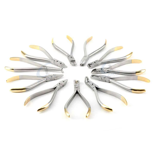 Meilleur prix, instruments chirurgicaux dentaires ergonomiques certifiés CE, en acier allemand, pinces manuelles, pinces à épiler, usage professionnel - Product Image 1