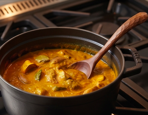 Ensemble de couverts en bois de mangue brun de qualité supérieure pour la maison, la cuisine, la table, les dîners, les mariages et les restaurants - Product Image 6