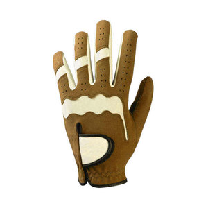 Gants de golf pour hommes en cuir véritable de luxe, logo personnalisable, couleur, taille, respirants, protection UV, cuir Cabretta de qualité supérieure, doux - Product Image 2