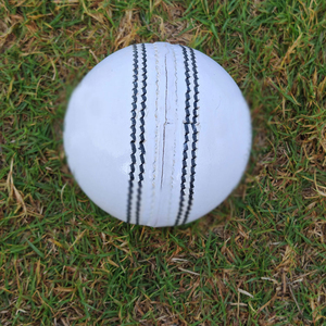 Two-Piece Leather Cricket White Ball-Customizable Color/Logo/Size High Quality Durable Hand-Stitched Ambidextrous - Product Image 5