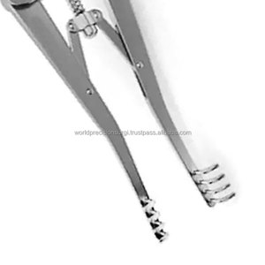 Rétracteur Allport 4x4 à pointes acérées auto-serrantes en acier inoxydable, instrument chirurgical manuel pour chirurgie générale, ORL et chirurgie plastique - Product Image 5