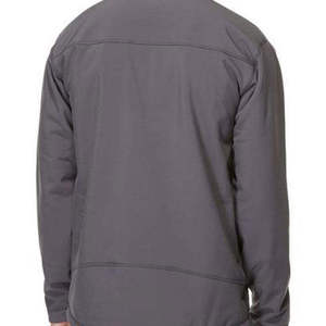 Lightweight Hooded Winter Windproof Breathable Soft Shell <b>Jacket</b> with Front Logo for Outdoor <b>Travel</b> - Product Image 4