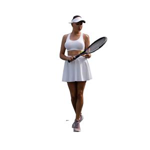 Uniforme de Tenis para Mujer, Falda y Top Flexibles, Transpirables, Suaves, Ligeros, Modernos, Equilibrados, Duraderos, Cómodos - Product Image 4