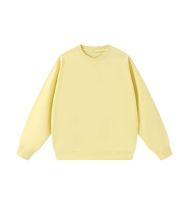 Wholesale French Terry Sweatshirt Premium Men's Sweatshirt OEM Unisex Sweatshirt Ready Ship - Product Image 2