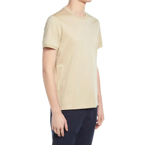 Camiseta Lisa de Color Sólido, 100% Lana Merino, 180 Gramos, Talla Grande, Informal, Suministro al por Mayor de Fábrica, Cuello Redondo, Manga Corta, Ecológica - Product Image 6