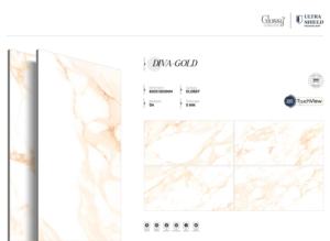 Carreaux de sol et de mur en porcelaine brillante haut de gamme, format grand carrelage 800x1600, 1200x1800, 750x1500 mm, pour intérieur moderne - Product Image 5