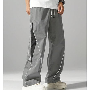 กางเกงวิ่งไนลอนผู้ชายแบบลำลองป้องกันการยับ - Product Image 2