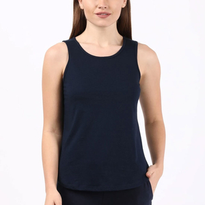 Cheap Price High Quality Customized <b>Knitted</b> <b>Tank</b> <b>Top</b> Women Cotton Made Quick Dry Breathable Fashion Workout Wholesale - Product Image 3