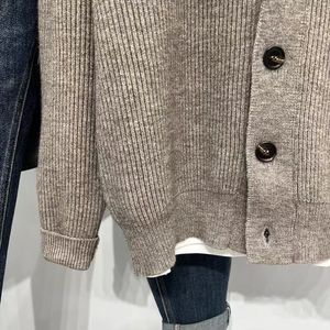 Vente directe usine – Nouveau style pull décontracté pour homme, cardigan tricoté à col roulé mi-haut, couleur unie, en polyester, coupe ajustée, idéal automne-hiver - Product Image 4