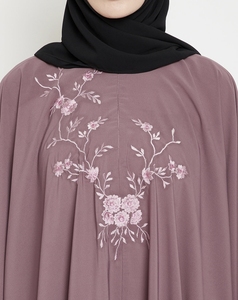 Best Selling Beautiful Dubai Women Abaya Traditional Islamic Muslim Clothing & <b>Accessories</b> <b>Floor</b> Length Long Sleeves Front Open - Product Image 1