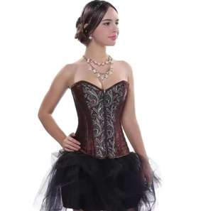 Corsets pour femmes, sexy, gainants, modernes, en cuir, pour grandes tailles, respirants - Product Image 4