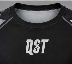 Camiseta de Compresión Profesional para Hombre, para MMA, Manga Larga, Transpirable, de Secado Rápido, Elástica, para Entrenamiento Deportivo, Absorbe la Humedad - Product Image 2