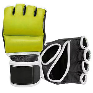 Professional Boxing <b>Gloves</b> MMA Boxing <b>Gloves</b> Leather Grappling <b>Gloves</b> Professional Mma Equipment Mma <b>Gloves</b> - Product Image 5