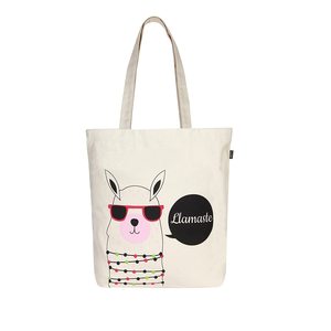 Premium Organic Polyster Grocery Shopping <b>Tote</b> Bag with Custom Logo Reusable Eco <b>Canvas</b> Drawstring Closure for Daily Use Storage - Product Image 3