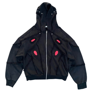 เสื้อฮู้ดดี้สไตล์ใหม่สำหรับฤดูหนาว ออกแบบเองได้ พิมพ์ลายดิจิทัล ย้อมสีพื้น ซักแบบสโตนวอช ผ้าฟลีซคอตตอน 100% เป็นมิตรกับสิ่งแวดล้อม ราคาประหยัด - Product Image 1