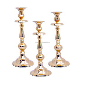 Portavelas de pilar de Metal, candelabro decorativo para el hogar, decoración de boda y fiesta - Product Image 3