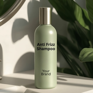 Custom Private Label Anti-Frizz <b>Shampoo</b> Cream Hyaluronic Acid Silicone-Free Formula Moisturizing Smoothing for All Hair Types - Product Image 3