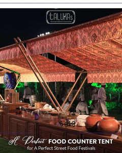 Tente de service alimentaire pour jardin - Product Image 1
