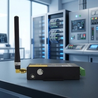 Terminal NB-IoT Four-Faith F2910 con Módem RS232 RS485, Router GSM M2M IoT para Aplicaciones Industriales, Proveedor Chino