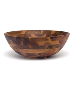 Tazón de madera duradero para uso diario, construcción de madera natural, perfecto para servir comidas, frutas y ensaladas. - Product Image 4