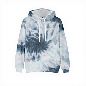 Sudadera con Capucha Unisex Tie-Dye, Manga Larga, Corte Holgado, Felpa Francesa, Estilo Casual para Otoño - Product Image 1