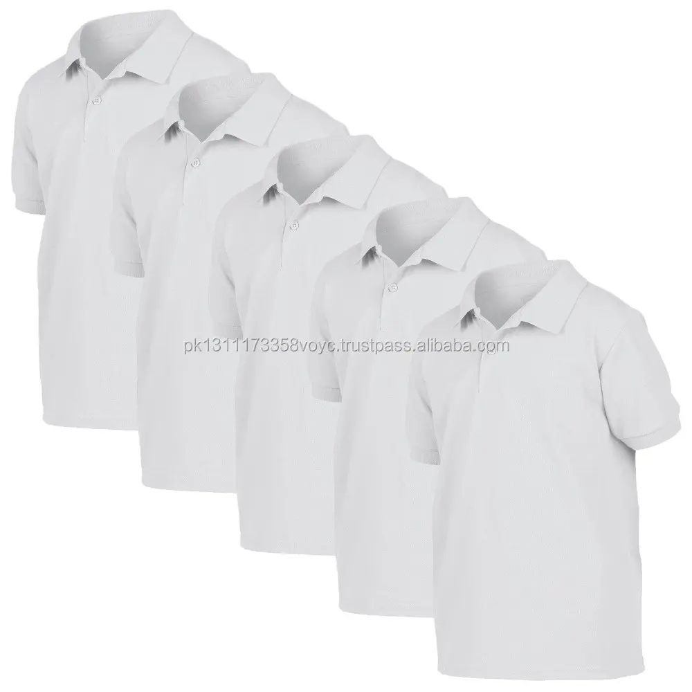 เสื้อโปโลผ้าฝ้าย100สำหรับผู้ชายเสื้อโปโลปักลายเสื้อโปโลผ้าโพลีเอสเตอร์เสื้อคอเต่าออกแบบได้ตามต้องการ