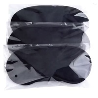 Masque de sommeil de voyage en satin de soie ultra-doux OEM avec fonction occultante, couleurs et logo personnalisables, idéal pour la méditation
