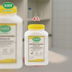 Absorbeur et neutralisant d'acides industriels 4L – Poudre neutralisante rapide pour déversements chimiques, pour le nettoyage de liquides dangereux, OEM Bul - Product Image 1
