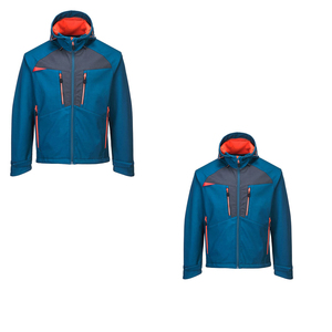 Chaqueta Cortavientos Unisex Casual Impermeable y Transpirable con Puños Elásticos y Bolsillos con Cremallera para Correr, Senderismo y Uso Diario - Product Image 4