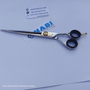กรรไกรตัดผมเหล็กทั้งตัวแบบขายส่ง ด้ามจับสบายมือ สำหรับช่างตัดผม - Product Image 4