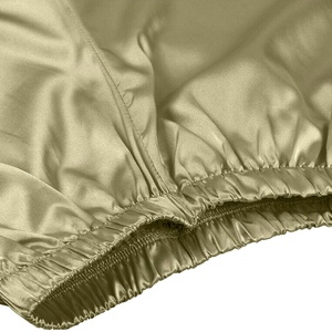 Ensemble de pyjamas d'été en satin de soie pour femmes, quatre pièces, manches courtes - Product Image 4