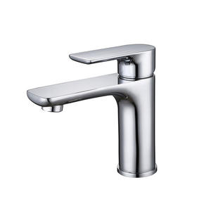 Robinet Mitigeur de Lavabo Moderne en Acier Inoxydable SUS304 Doré Brossé, à Tige Unique, pour Eau Froide et Chaude, Idéal Hôtels - Product Image 6