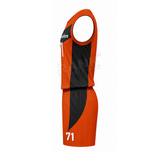 Uniformes de volley-ball personnalisés avec logo pour équipe, 100 % polyester, uniformes de volley-ball très demandés - Product Image 3