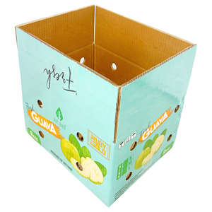 Caja de Jugo de Cartón Corrugado de 5 Capas y 5 mm de Grosor, Diseño Plegable Cuadrado Multicolor con Ranuras, Recubrimiento UV, Materiales Reciclados, Impresión Offset - Product Image 6