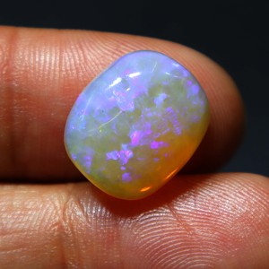 Natural Australian <b>Opal</b> Solid Coober Pedy Loose Gemstone <b>Opal</b> <b>Blue</b> Fire Handmade for Jewelry Making Stone - Product Image 4