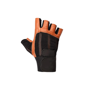 Poignées demi-doigts en cuir imperméables pour l'haltérophilie, les soulevés de terre, les tractions et la musculation - Product Image 6