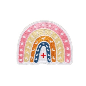 Hot Medical Patch Hospital Nurse Stickers Iron on Patches for Clothing Sewing Embroidery Applique Badge Decoration Stripes - Product Image 5